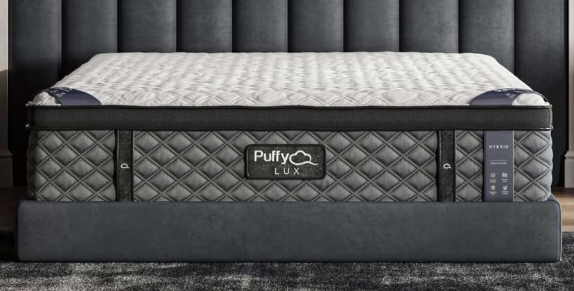 Best Mattress for Snoring - Best Mattress for Combination Sleepers - Puffy Lux Hybrid - 1