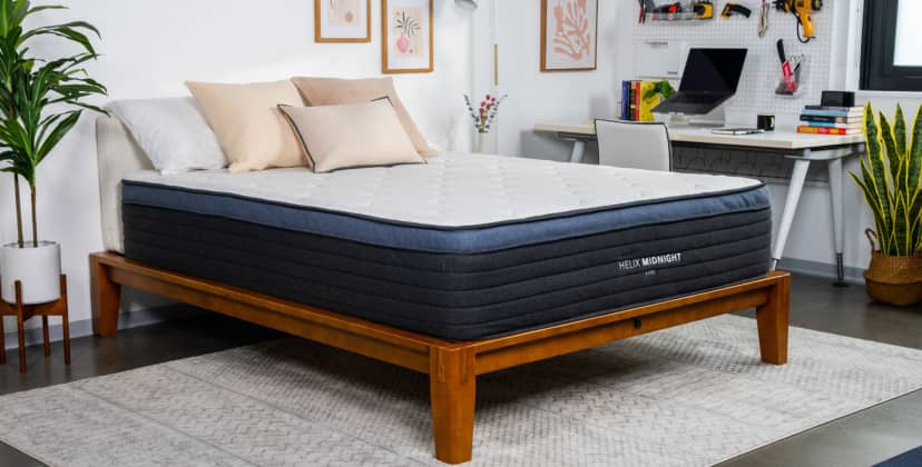 Best Mattress for Hip Pain - Best Mattress Overall - Helix Midnight Luxe - 1